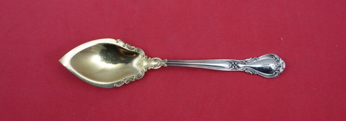 Rare Chantilly Gorham Sterling Silver Melon Spoon 5 7/8": Rare Chantilly Gorham Sterling Silver Melon Spoon 5 7/8" Discover the exquisite Chantilly by Gorham Sterling Silver Melon Spoon, a rare piece measuring 5 7/8 inches. Crafted between 1850 and 1899, thi