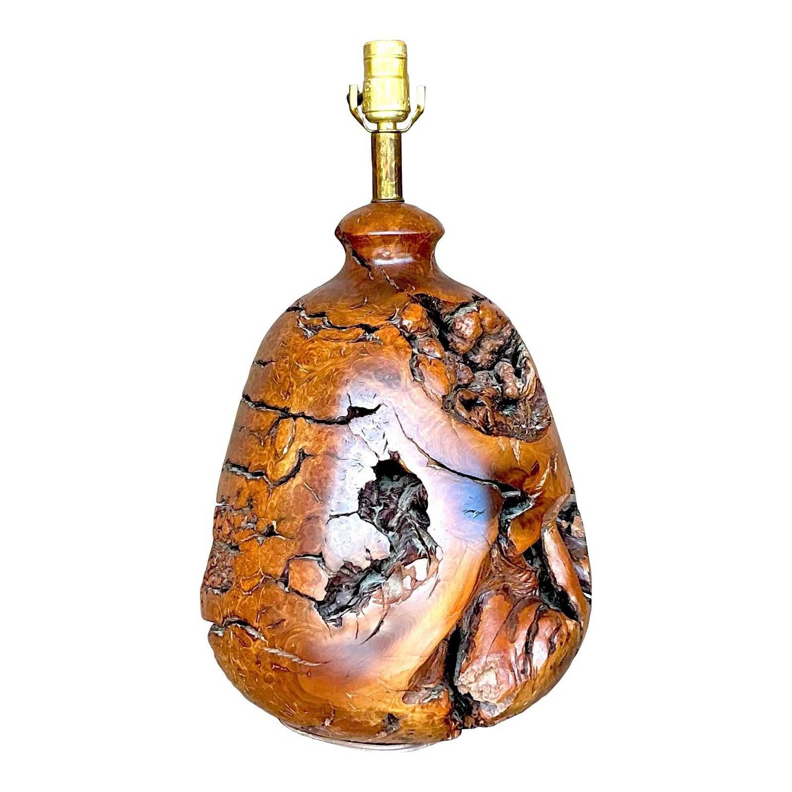 Vintage Boho Wood Knot Lamp Rustic Coffee Accent 19" Tall: Vintage Boho Wood Knot Lamp Rustic Coffee Accent 19" Tall Enhance your living space with the Vintage Boho Wood Knot Lamp, a perfect blend of rustic charm and bohemian style. This lamp features a uniqu