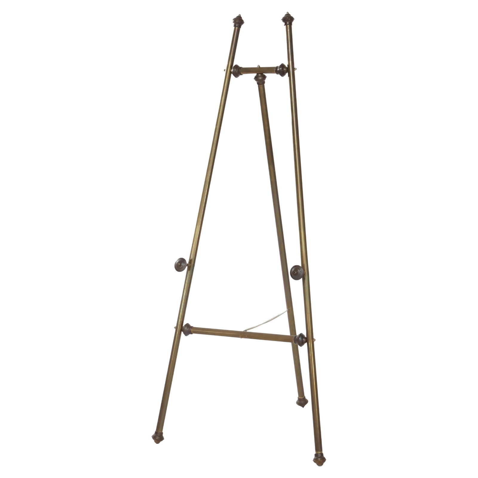 Vintage 20th Century Brass Art Display Easel with Adjustable Rests (1 of 6)