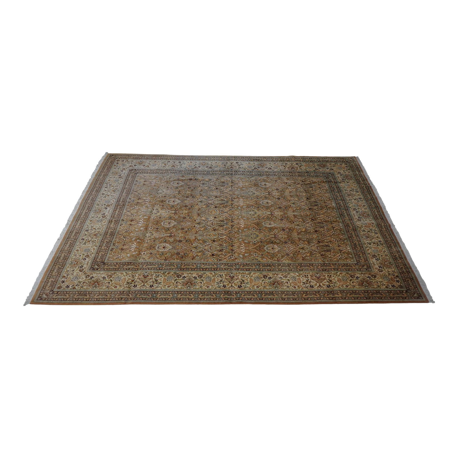 Exquisite Hand Woven 100% Wool Oriental Rug 9x12 Feet: Exquisite Hand Woven 100% Wool Oriental Rug 9x12 Feet This exquisite hand-woven Oriental rug boasts high-quality construction and is approximately 30 years old. Made from 100% wool, it features a tigh