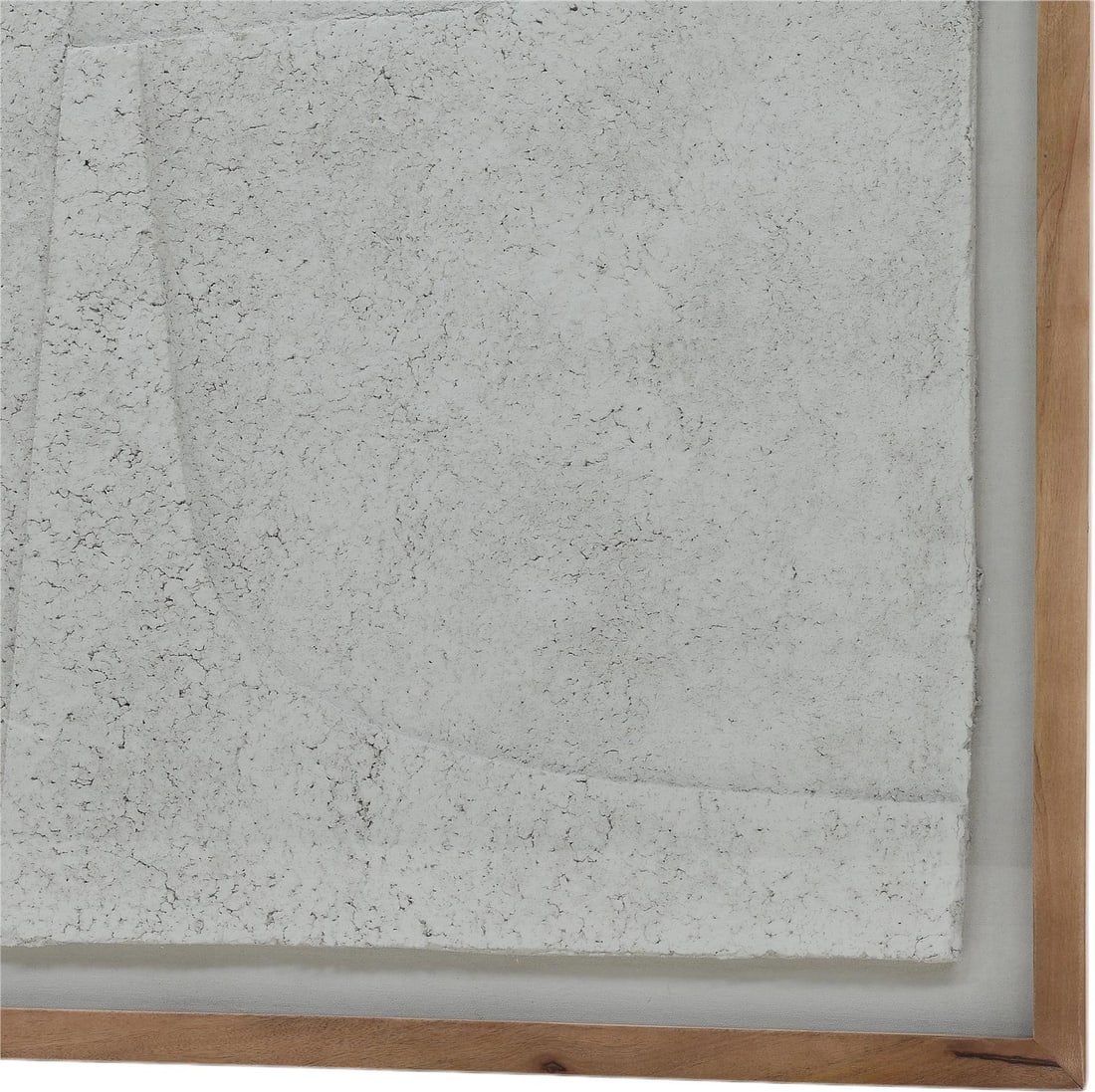 Kiara Textured Acrylic Art in Natural Wood Frame 50x39 (1 of 3)