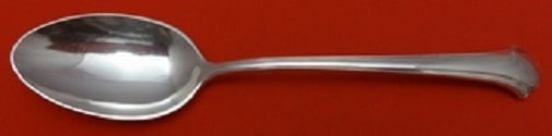 Towle Chippendale Sterling Silver Soup Spoon 6 3/4" Flatware: Towle Chippendale Sterling Silver Soup Spoon 6 3/4" Flatware This exquisite Chippendale place soup spoon, crafted by Towle, showcases timeless elegance and superior quality. Made from sterling silver,