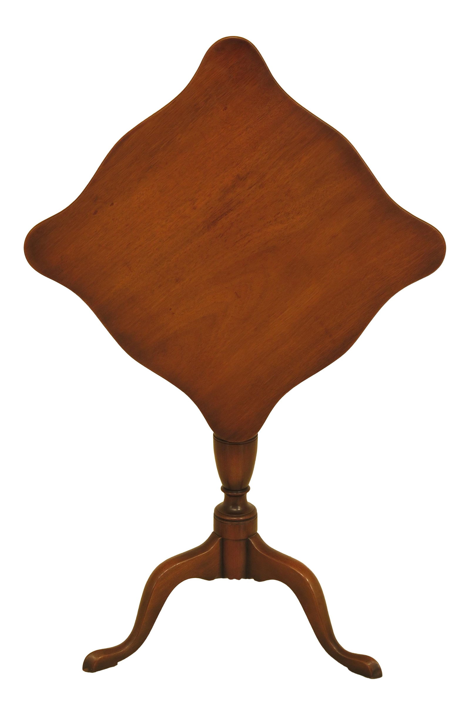Kittinger CW-20 Colonial Williamsburg Mahogany Tilt Top Table: Kittinger CW-20 Colonial Williamsburg Mahogany Tilt Top Table This 1960s Kittinger CW-20 Colonial Williamsburg mahogany tilt top table is a charming reproduction of a classic Hepplewhite design from t