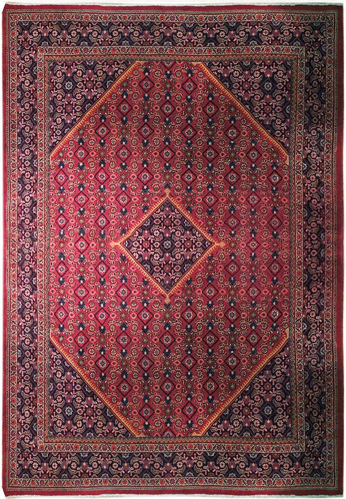10' x 13' Maroon Hand-knotted Persian Tabriz Rug Premium Wool Semi-Antique: 10' x 13' Maroon Hand-knotted Persian Tabriz Rug Premium Wool Semi-Antique Free continental US Shipping Indulge in timeless elegance with this 10' x 13' Maroon Semi-Antique Persian Tabriz Rug, handcra