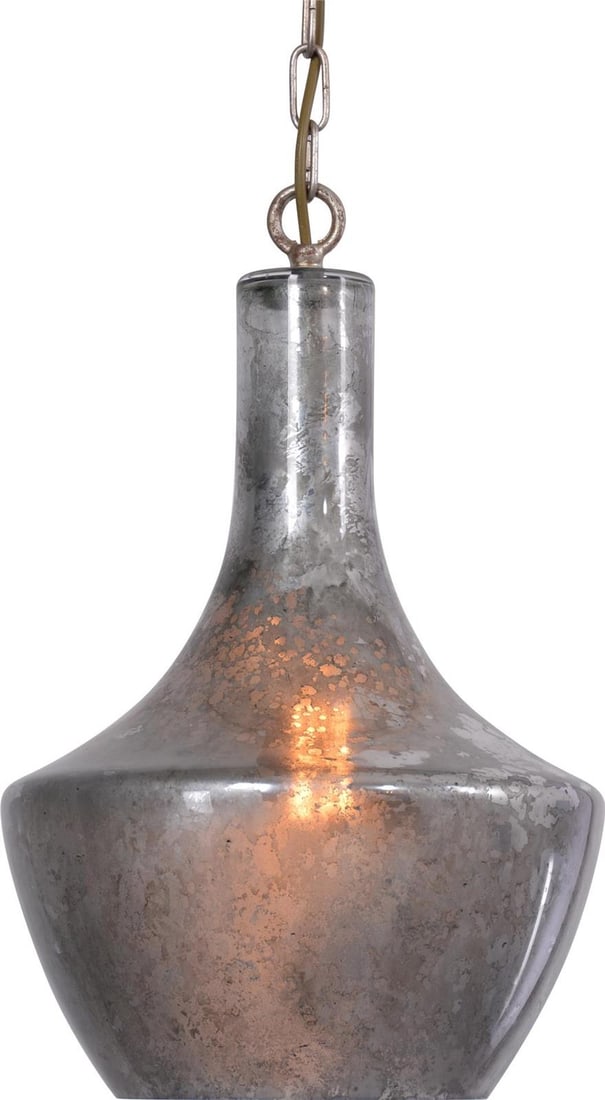 Terracotta Adreana Type C Pendant Light Glass Iron 1-Light UL-Listed (1 of 1)