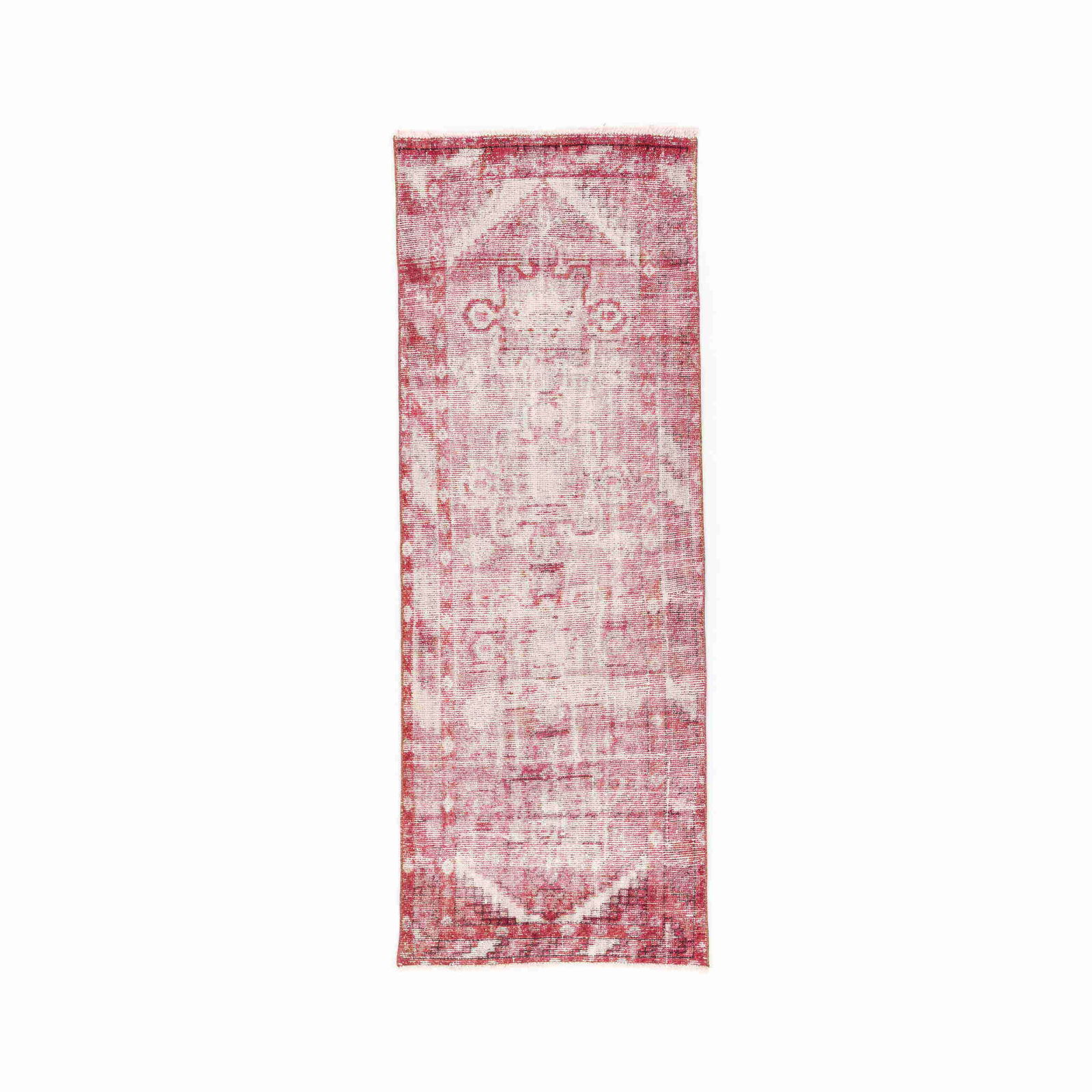 Authentic Handmade Anadol Wool Carpet 39.4 x 111.4 Double Knots: Authentic Handmade Anadol Wool Carpet 39.4 x 111.4 Double Knots Discover the beauty of this Authentic Handmade Anadol Wool on Wool Carpet, expertly crafted with double knots for durability and intrica