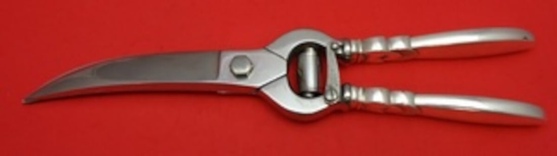 Georg Jensen Cactus Sterling Silver Lobster Shears GI/GJ 10 Inch: Georg Jensen Cactus Sterling Silver Lobster Shears GI/GJ 10 Inch Discover the elegance of the Cactus Lobster Shears by Georg Jensen, crafted from high-quality sterling silver and featuring stainless s