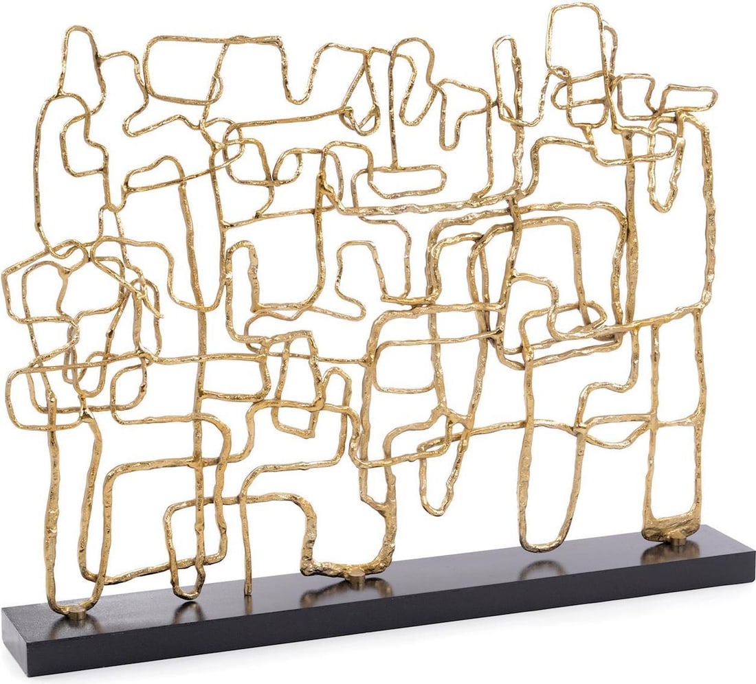 Handmade Contemporary Fireplace Sculpture by John-Richard 39H 50W 7D: Handmade Contemporary Fireplace Sculpture by John-Richard 39H 50W 7D This unique artisanal fireplace sculpture embodies contemporary style with its exquisite design and craftsmanship. Handcrafted with