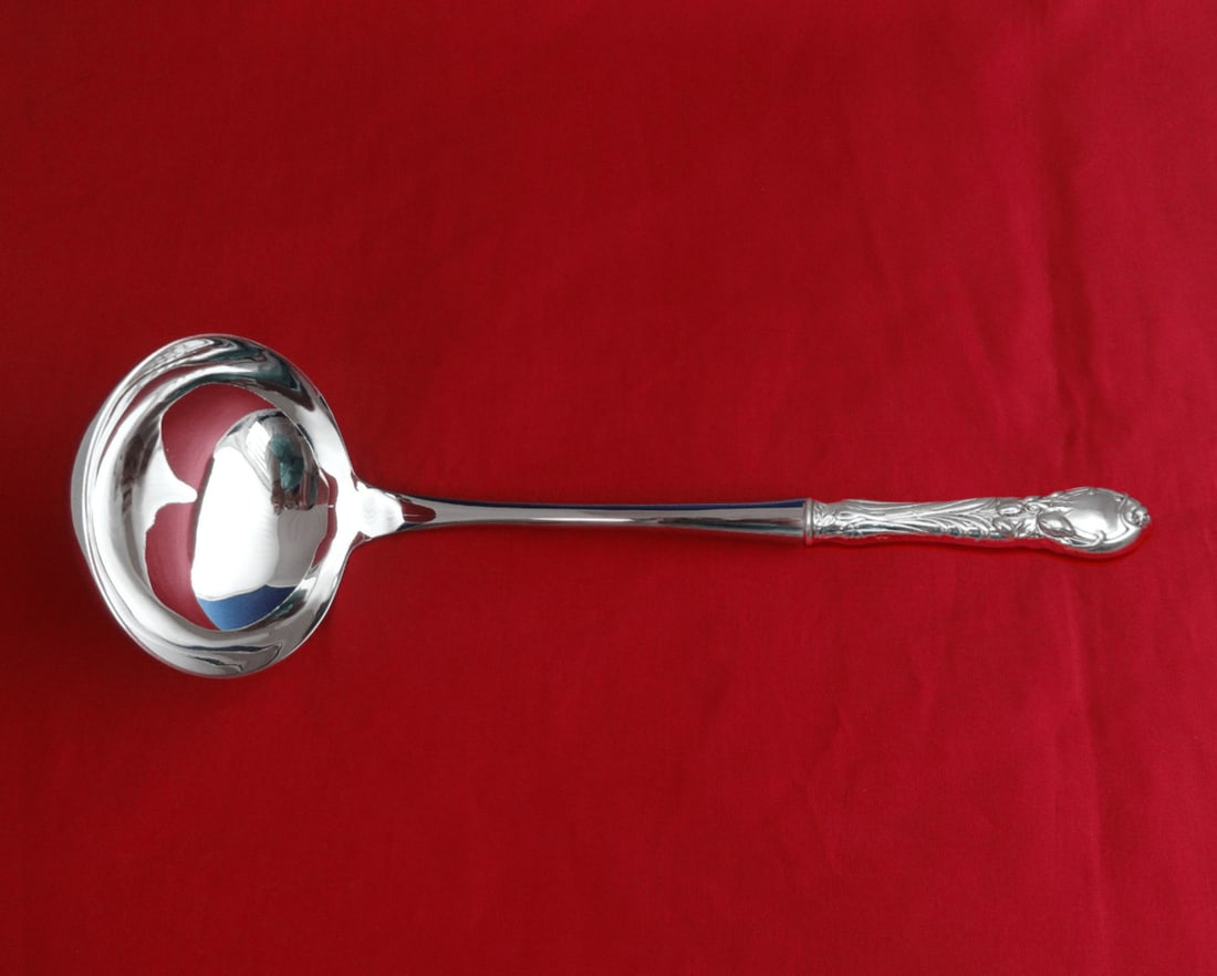 Reed and Barton La Parisienne Sterling Silver Soup Ladle 10.5 Inch (1 of 2)