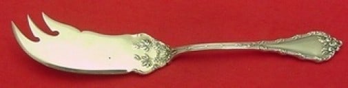 Durgin Madame Royale Sterling Silver Cheese Knife 7 1/8": Durgin Madame Royale Sterling Silver Cheese Knife 7 1/8" The Madame Royale Cheese Knife by Durgin is a stunning piece crafted from sterling silver. Measuring 7 1/8 inches, this knife features the eleg