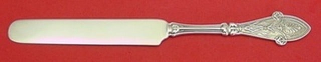Tiffany & Co. Italian Sterling Silver Tea Knife 7 3/8 inches: Tiffany & Co. Italian Sterling Silver Tea Knife 7 3/8 inches This exquisite Sterling Silver Tea Knife from Tiffany & Co. features the elegant Italian pattern. Measuring 7 3/8 inches, it showcases a fl