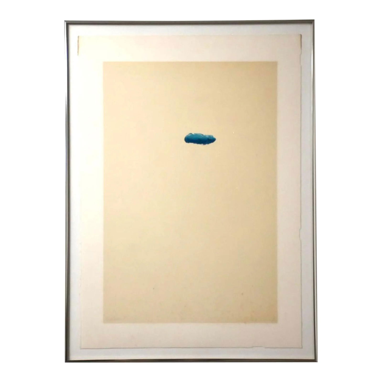 David Sullivan Contradiction III Signed Lithograph Framed in Steel: David Sullivan Contradiction III Signed Lithograph Framed in Steel This striking signed lithograph by David Sullivan, titled 'Contradiction III', is a captivating piece of art. Professionally matted a