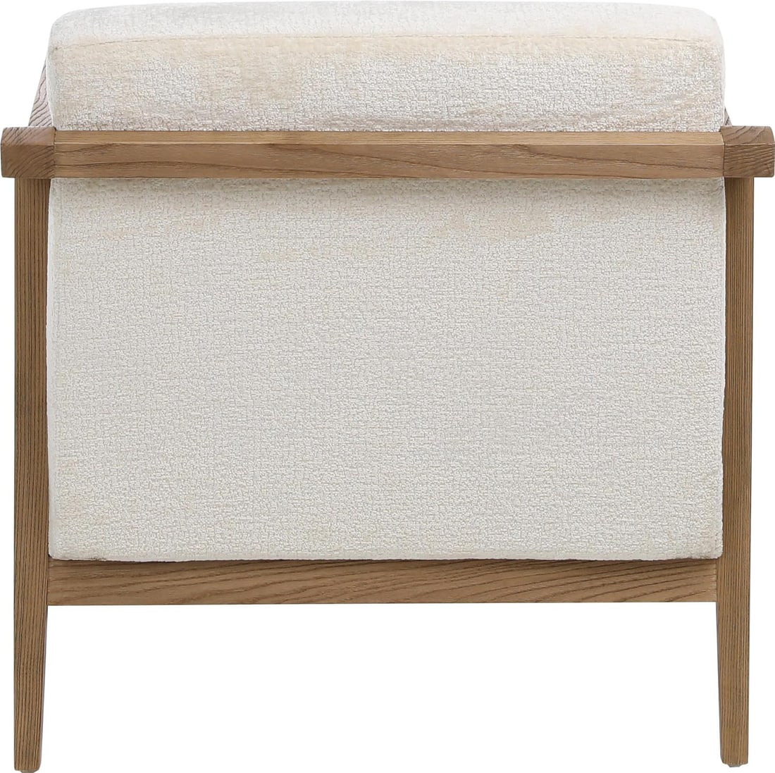 Branson Occasional Chair Cream Fabric Natural Oak Frame: Branson Occasional Chair Cream Fabric Natural Oak Frame Introducing the Timeless Branson Chair, a perfect blend of elegance and comfort. This occasional chair features a stylish cream poly velvet upho