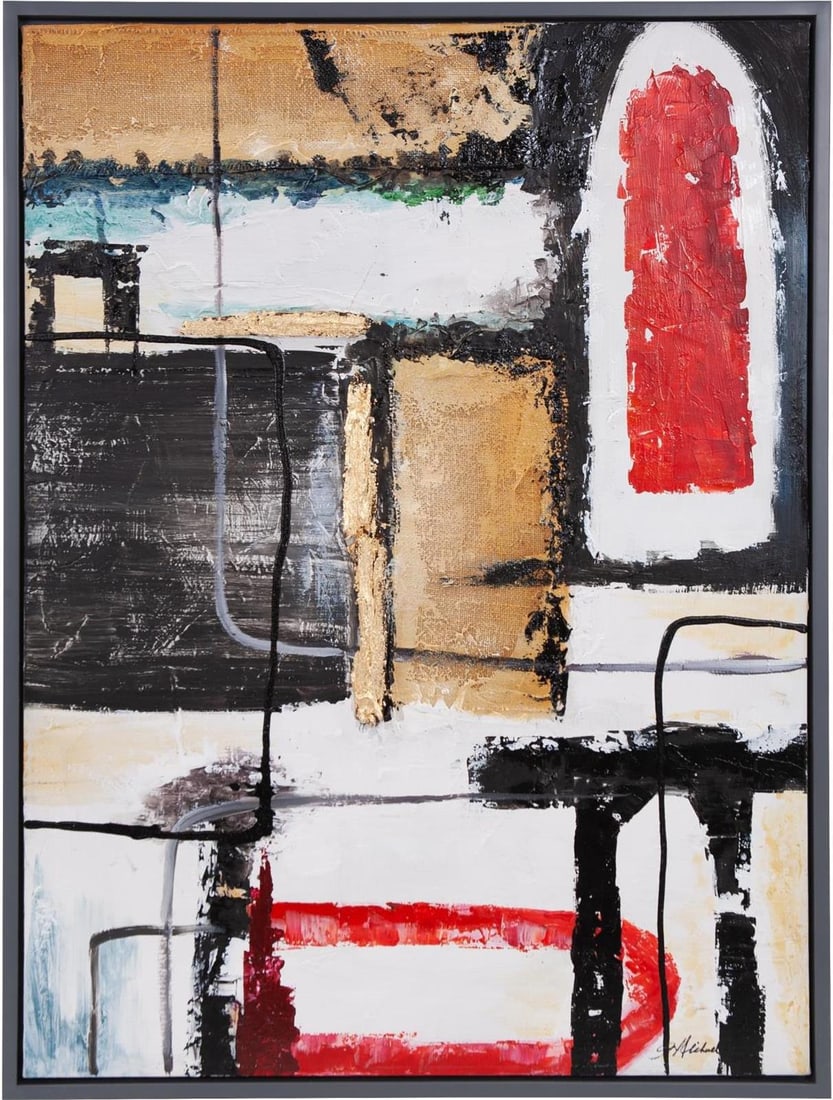 Howard Elliott Handcrafted Canvas Art Brown Multi 41.75x31.75: Howard Elliott Handcrafted Canvas Art Brown Multi 41.75x31.75 Enhance your living space with this stunning handcrafted canvas art piece, designed to add a touch of sophistication to any decor. Featuri