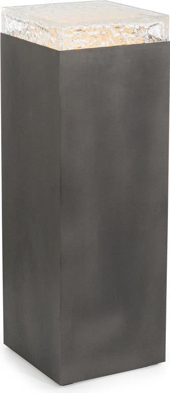 John-Richard Gunmetal Edda Pedestal IV 36H x 12.25W x 12.25D (1 of 3)