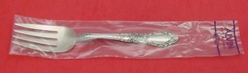 Alvin Prince Eugene Sterling Silver Cold Meat Fork 8.25" New: Alvin Prince Eugene Sterling Silver Cold Meat Fork 8.25" New Introducing the Prince Eugene Cold Meat Fork, expertly crafted by Alvin from high-quality sterling silver. This 8 1/4" fork showcases the e