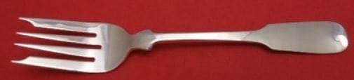 Old Newbury Crafters Sturbridge Sterling Silver Salad Fork 6 5/8": Old Newbury Crafters Sturbridge Sterling Silver Salad Fork 6 5/8" Discover the elegance of the Sturbridge salad fork by Old Newbury Crafters, crafted from high-quality sterling silver. This exquisite