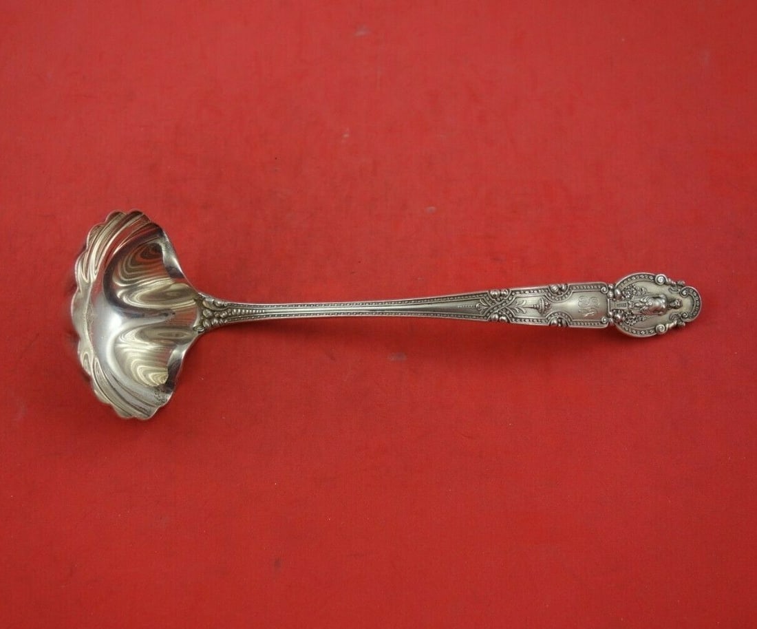 Tiffany & Co Renaissance Sterling Silver Sauce Ladle 7.5 Long Shell Bowl: Tiffany & Co Renaissance Sterling Silver Sauce Ladle 7.5 Long Shell Bowl This exquisite sauce ladle from the Renaissance pattern by Tiffany & Co. is crafted from high-quality sterling silver. Measurin