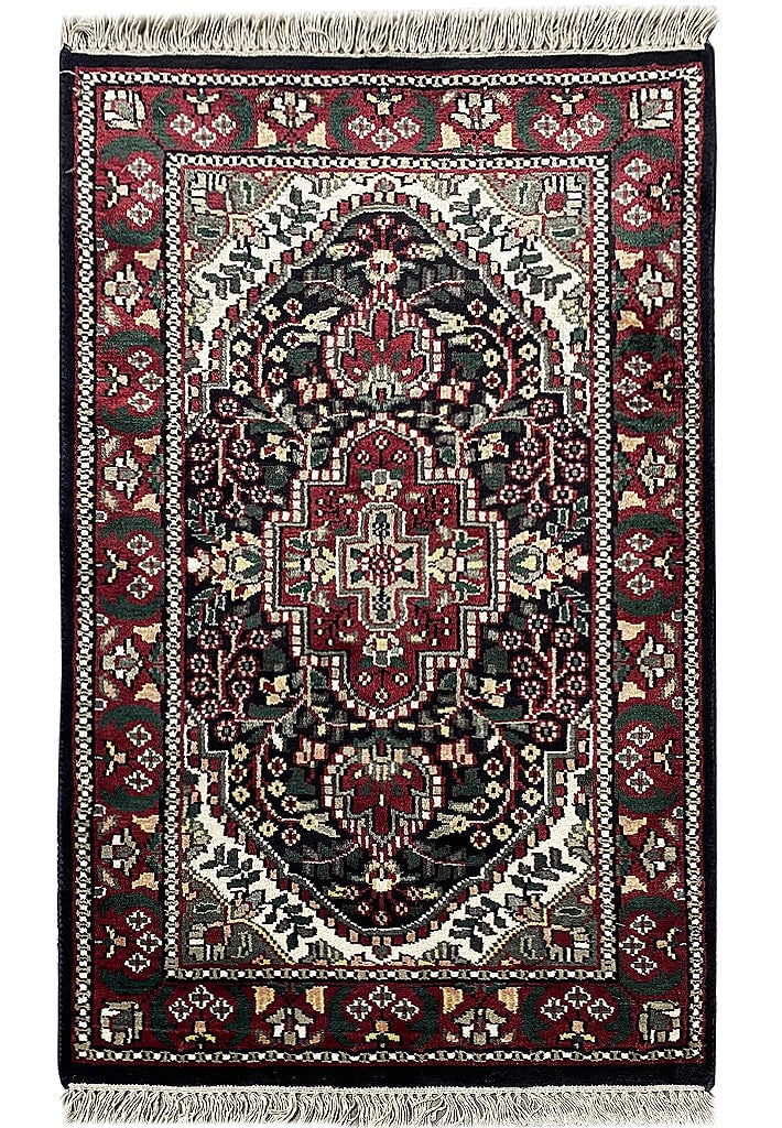 New Handmade Black Bamboo Silk Rug 1.11 x 3: New Handmade Black Bamboo Silk Rug 1.11 x 3 Free continental US Shipping Enhance your space with this stunning handmade rug, meticulously crafted from black bamboo silk. This unique piece measures 1.1