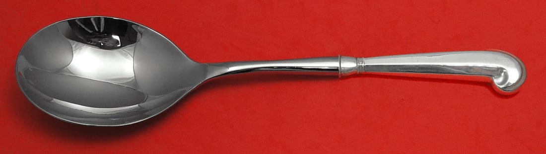 Stieff Queen Anne-Williamsburg Sterling Silver Casserole Spoon 11 1/4 Inch: Stieff Queen Anne-Williamsburg Sterling Silver Casserole Spoon 11 1/4 Inch This exquisite casserole spoon is part of the Queen Anne-Williamsburg pattern by Stieff, crafted from high-quality sterling s