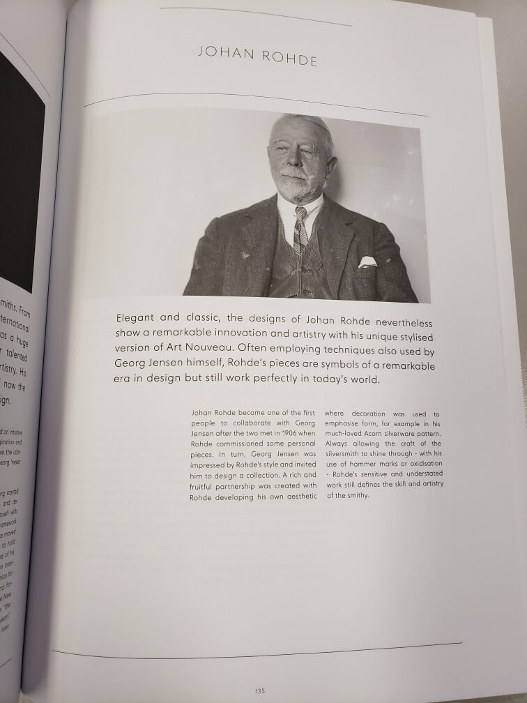 Georg Jensen Acorn Sterling Silver Flatware Set 72 Pieces with Bonus Chest - 7