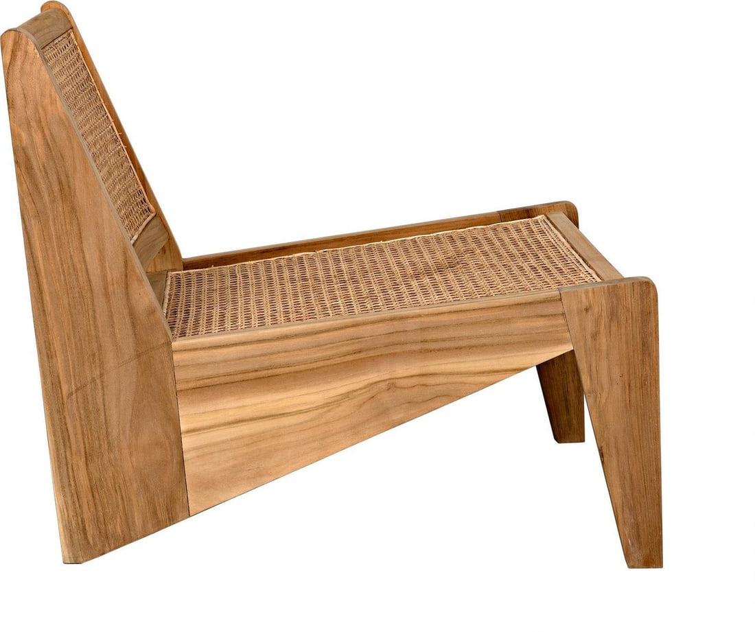 Noir Udine Collection Natural Teak Armchair with Caning: Noir Udine Collection Natural Teak Armchair with Caning Introducing the Udine Collection Natural Teak Armchair, a beautifully crafted piece that combines functionality and elegance. This chair feature