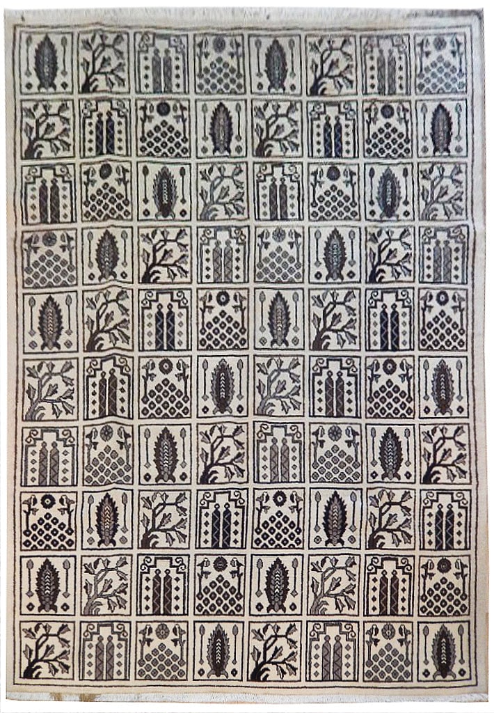 6'9 x 9'9 Semi-Antique Persian Bakhtiari Rug Handmade (1 of 7)