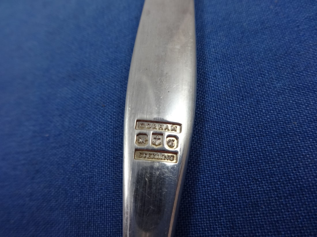 Sterling Silver Classique Pattern Flatware Set by Gorham 79 Piece Service - 5