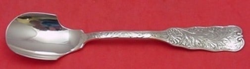 Gorham Saint Cloud Sterling Silver Cheese Scoop Custom 8.5": Gorham Saint Cloud Sterling Silver Cheese Scoop Custom 8.5" This exquisite cheese scoop is part of the Saint Cloud pattern by Gorham, crafted from high-quality sterling silver. Measuring a generous 8