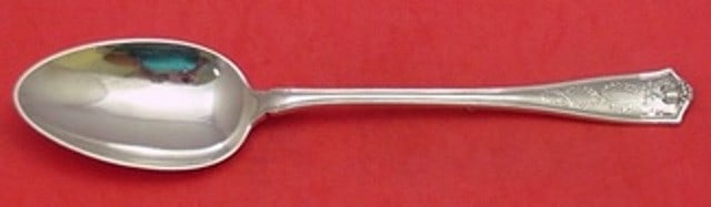 Tiffany & Co. Winthrop Sterling Silver Stuffing Spoon 13 Inch: Tiffany & Co. Winthrop Sterling Silver Stuffing Spoon 13 Inch Discover the elegance of the Winthrop pattern with this exquisite sterling silver stuffing spoon by Tiffany & Co. Measuring 13 inches, thi