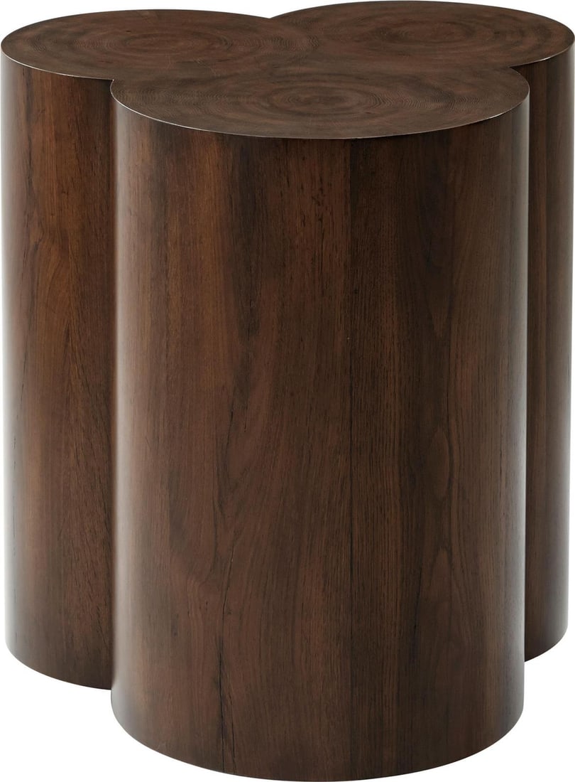 Theodore Alexander Casual Modern Oak Side Table 24H 20.5W 20D (1 of 2)