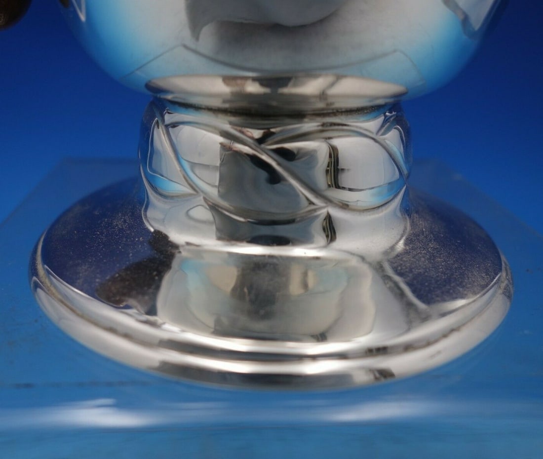 Louvre Silver Shop Blossom Mexican Sterling Silver 6pc Tea Set - 8