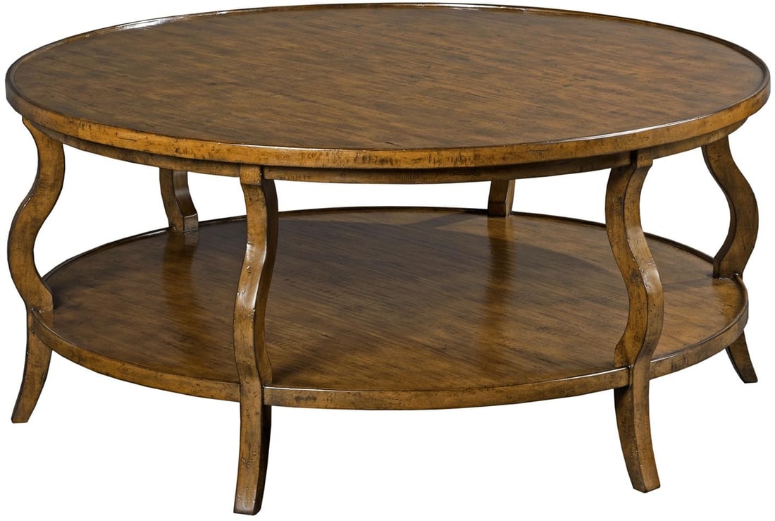 Woodbridge Sonoma Finish Round Cocktail Table 42 Inch (1 of 2)