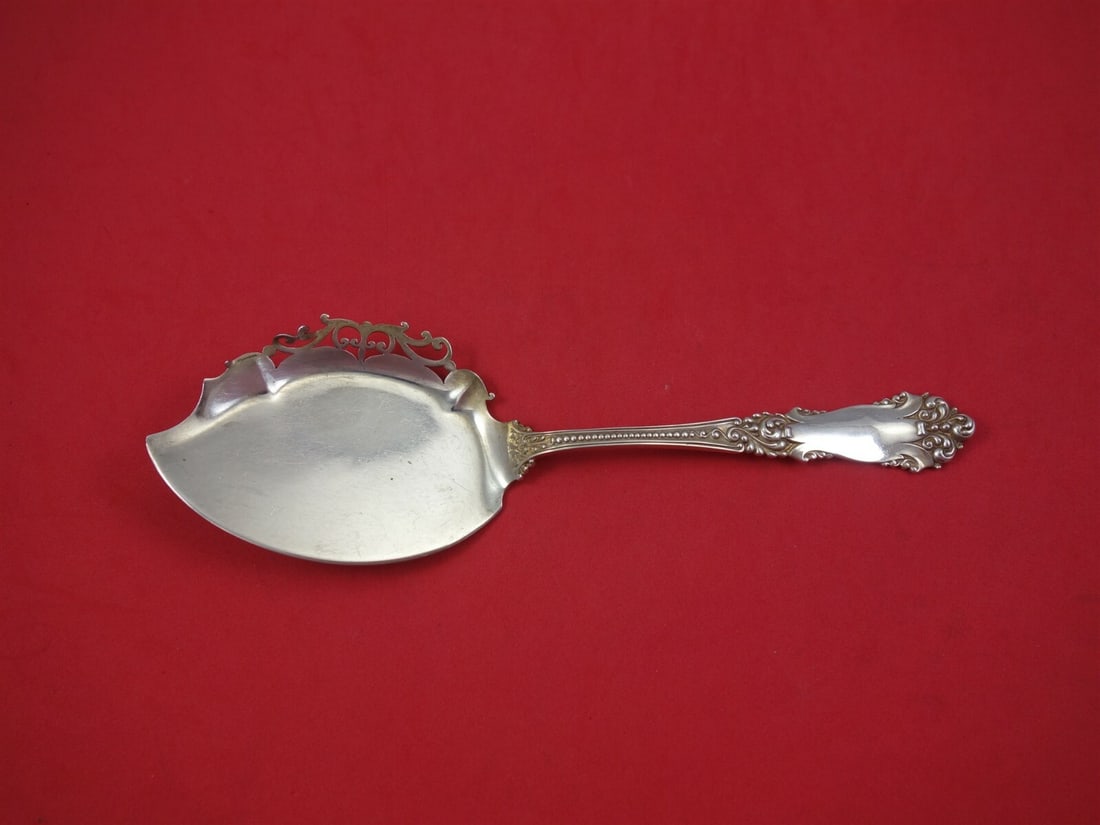 Reed and Barton La Touraine Sterling Silver Pierced Sherbet Server 8 1/8": Reed and Barton La Touraine Sterling Silver Pierced Sherbet Server 8 1/8" This exquisite sherbet server from the renowned La Touraine pattern by Reed and Barton is crafted from high-quality sterling s
