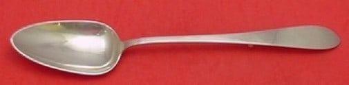 Porter Blanchard Sterling Silver 13 Inch Stuffing Spoon Button Design: Porter Blanchard Sterling Silver 13 Inch Stuffing Spoon Button Design This exquisite 13" stuffing spoon, crafted from sterling silver, showcases the elegant 'Pointed by Porter Blanchard' pattern. Made