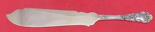 Dominick & Haff Renaissance Sterling Silver Cake Knife 11.5" Gold Washed Enameled (1 of 1)