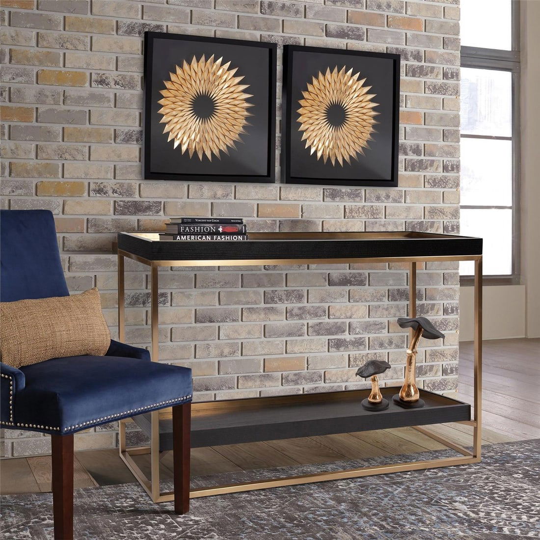 Baroque Square Art Piece Inca Star of Gold by Howard Elliott: Baroque Square Art Piece Inca Star of Gold by Howard Elliott Introducing the Opulent Inca Star of Gold Square Art Piece, a stunning addition to your decor that embodies Baroque style. This exquisite a