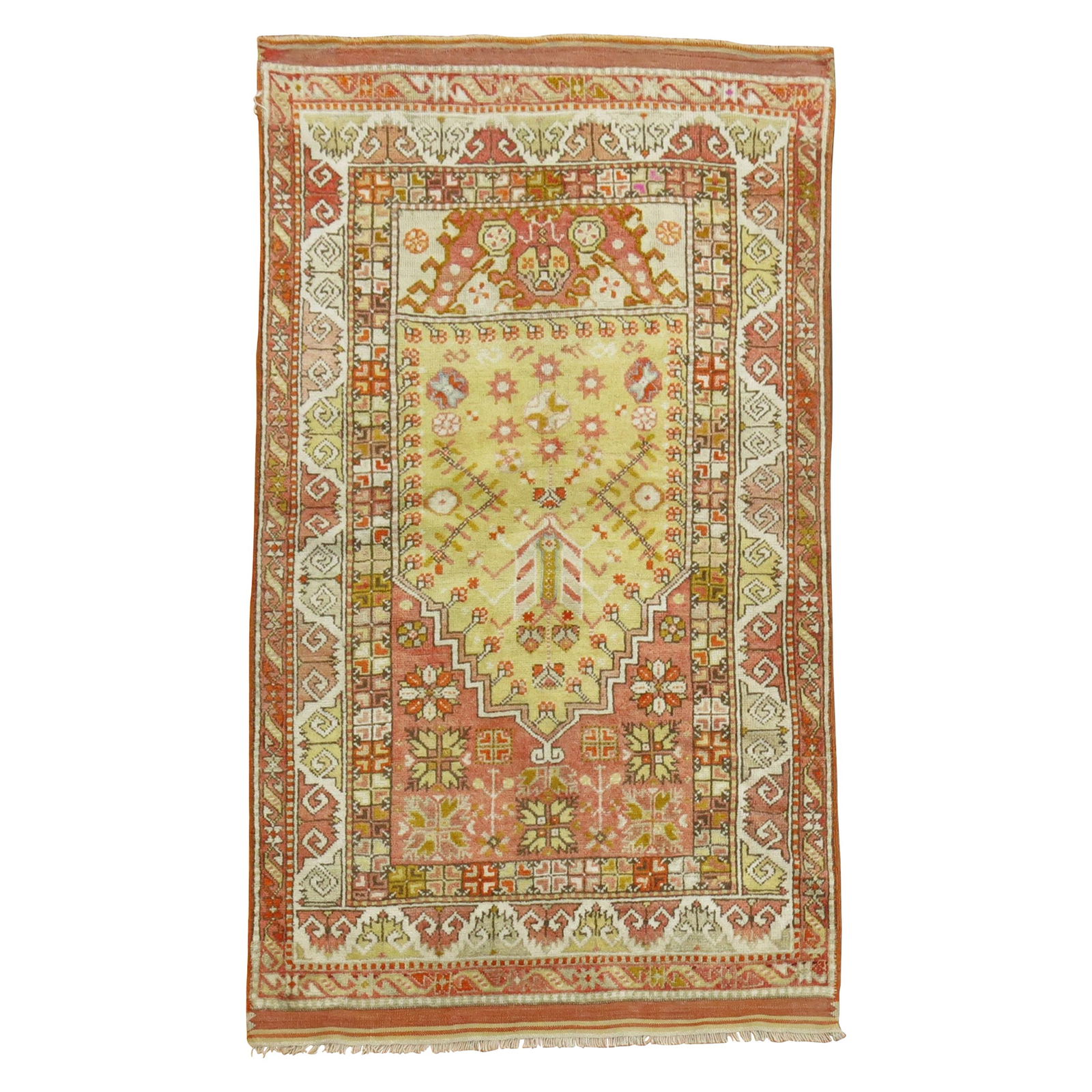 Zabihi Collection Light Green Wool Mihrab Niche Turkish Prayer Rug 38 x 64: Zabihi Collection Light Green Wool Mihrab Niche Turkish Prayer Rug 38 x 64 Discover the Zabihi Collection Light Green Mihrab Niche Turkish Prayer Rug, a beautifully handcrafted piece that showcases a