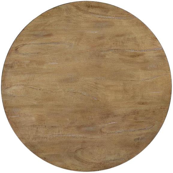 Chic Beachwood Manhattan 54 Inch Solid Mango Dining Table - 4