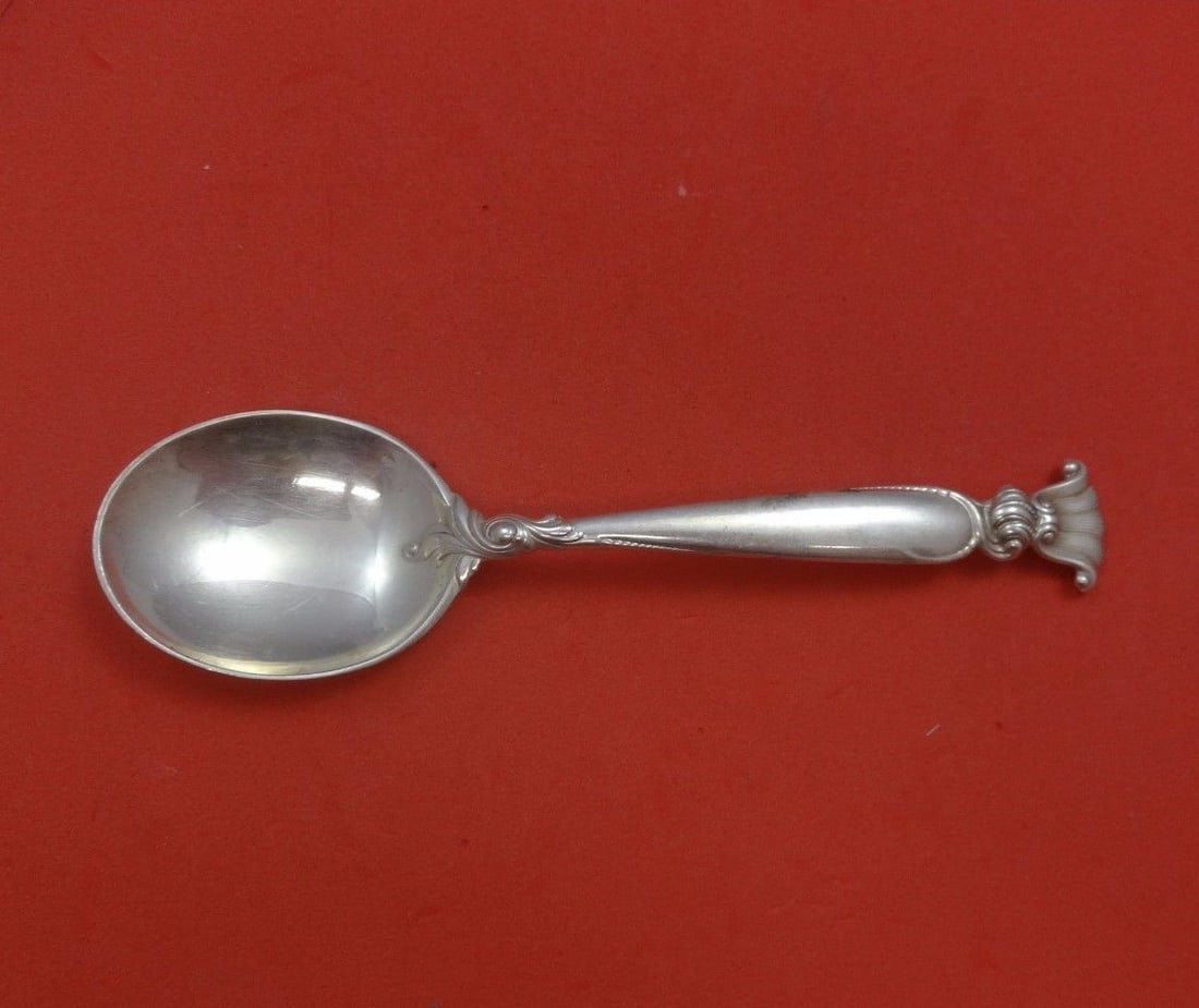 Wallace Romance of the Sea Sterling Silver Cream Soup Spoon 6" Flatware (1 of 2)