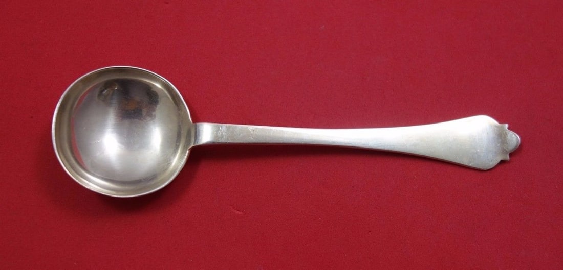 Spaulding & Co. English Sterling Silver Cream Soup Spoon 6in: Spaulding & Co. English Sterling Silver Cream Soup Spoon 6in This exquisite cream soup spoon from Spaulding & Co. is crafted from high-quality English sterling silver. Measuring 6 inches, it features