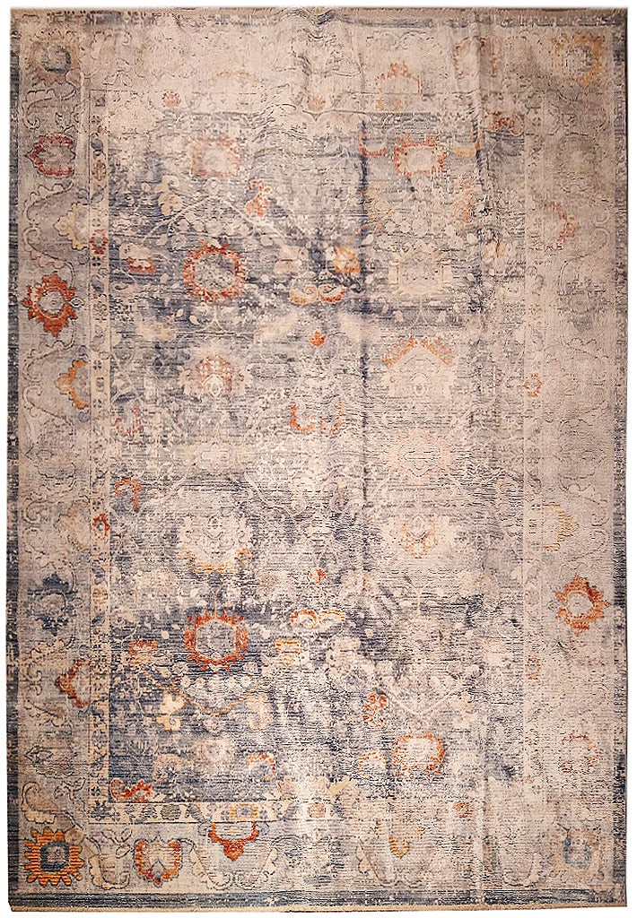 Luxurious 7' x 9' Contemporary Bamboo Silk Rug Handmade in Turkey: Luxurious 7' x 9' Contemporary Bamboo Silk Rug Handmade in Turkey Free continental US Shipping Elevate your living space with this exquisite 7' x 9' Beautiful Soft Contemporary Bamboo Silk Rug. Handcr