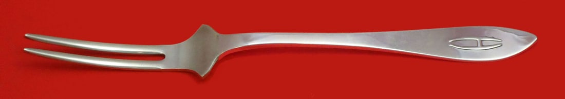 Shreve Buckingham Narrow Sterling Silver Spinach Fork Custom 7.25": Shreve Buckingham Narrow Sterling Silver Spinach Fork Custom 7.25" This exquisite serving fork is crafted from sterling silver and is part of the Buckingham Narrow pattern by Shreve. Custom made with