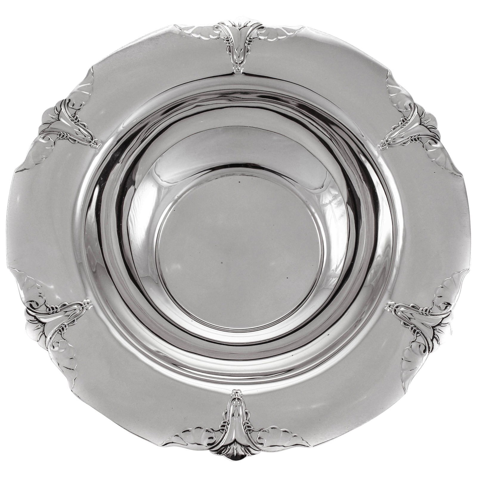 Meriden Britannia Art Nouveau Sterling Silver Bowl 11 inches Circa 1900 (1 of 6)
