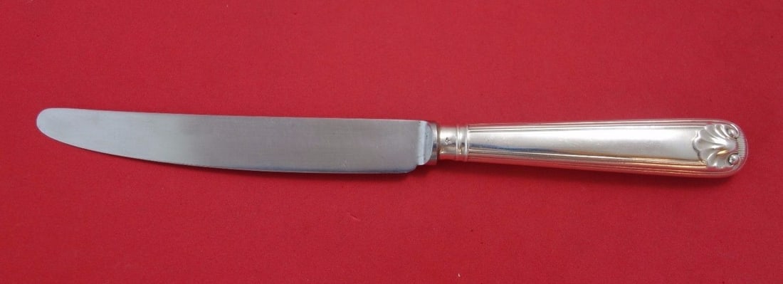 Carrs Fiddle Thread Sterling Silver Dinner Knife 9 3/4" (1 of 3)