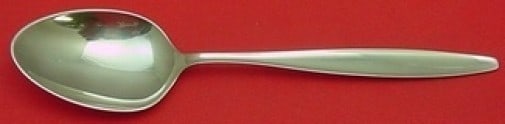 Georg Jensen Cypress Sterling Silver Serving Spoon 7 3/4 Inch: Georg Jensen Cypress Sterling Silver Serving Spoon 7 3/4 Inch This elegant serving spoon is part of the Cypress pattern by Georg Jensen, crafted from high-quality sterling silver. Measuring 7 3/4 inch