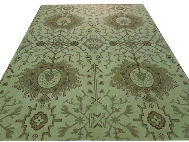Handmade Kenwood Design Wool Silk Rug 7'8 x 9'8 Modern Style: Handmade Kenwood Design Wool Silk Rug 7'8 x 9'8 Modern Style Free continental US Shipping Enhance your home decor with this exquisite Handmade Transitional Kenwood Design Wool and Silk Rug, measuring