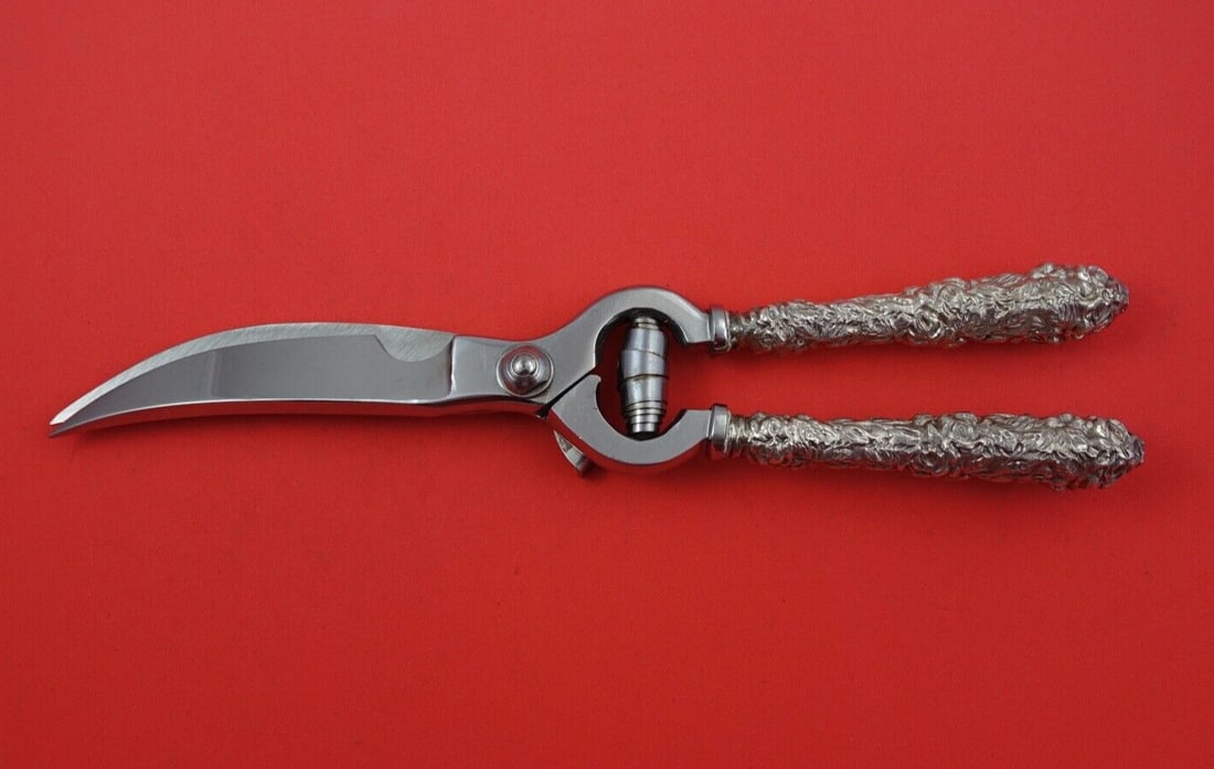 Stieff Princess Sterling Silver Lobster Shear 11 Inch Vintage: Stieff Princess Sterling Silver Lobster Shear 11 Inch Vintage Introducing the Princess by Stieff Lobster Shear, a remarkable piece crafted from sterling silver with a stainless steel implement. This e