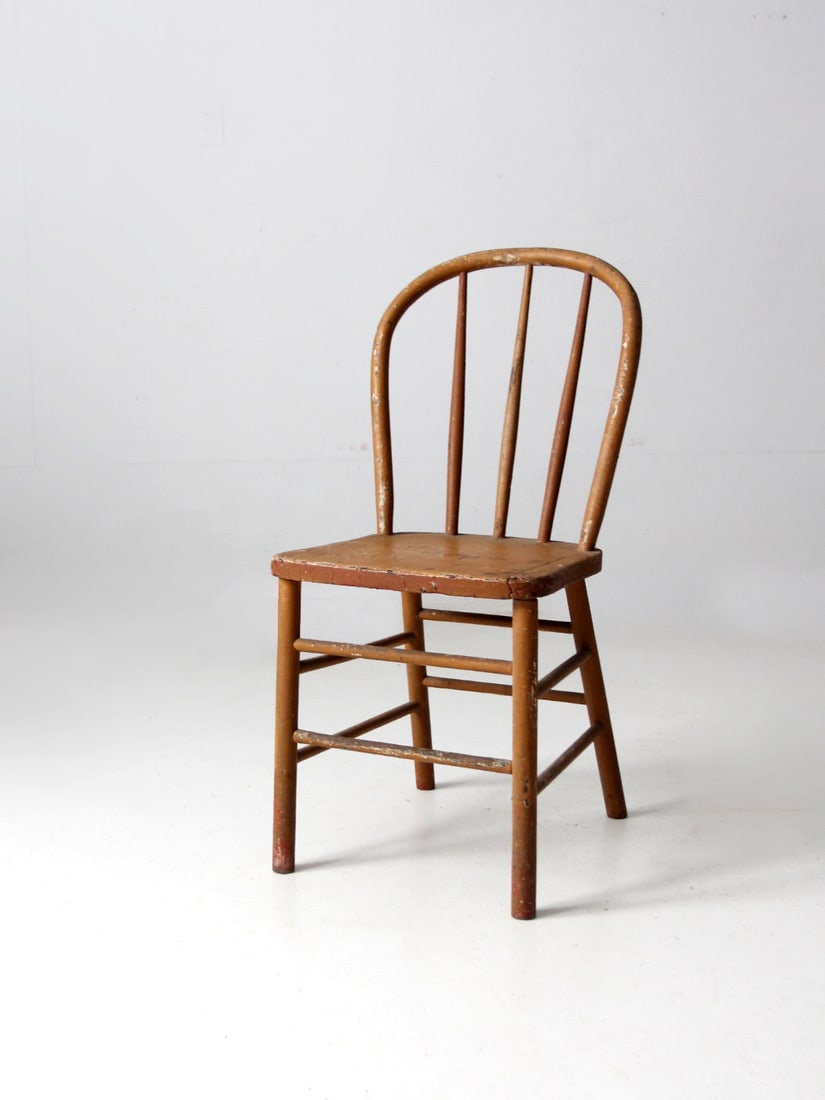 Late 19th Century Antique Windsor Chair Farmhouse Style (1 of 10)