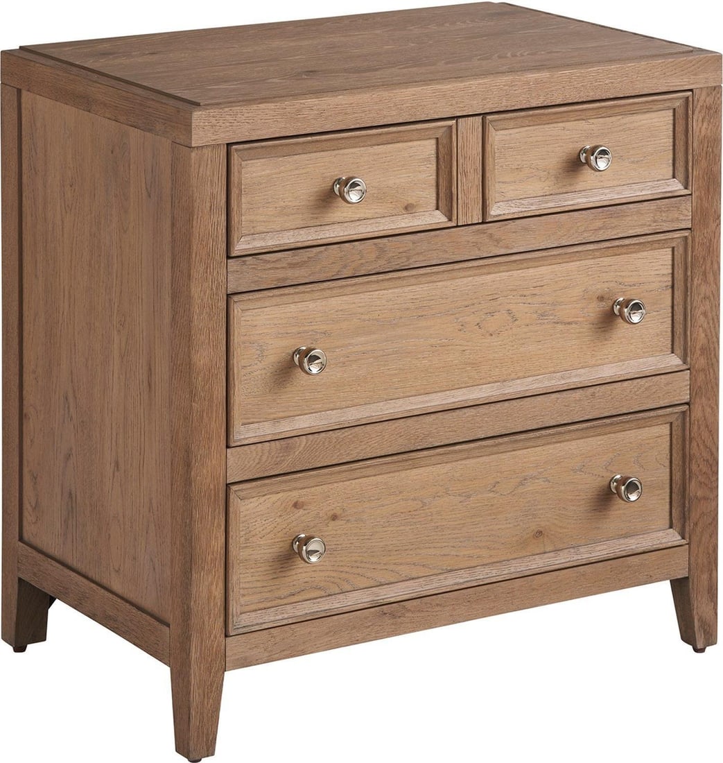 Universal Weekender Nightstand Sand Dune Finish 28x28x18: Universal Weekender Nightstand Sand Dune Finish 28x28x18 Introducing the Weekender Nightstand, a beautifully crafted piece from the Universal brand, designed to enhance your living space with its eleg